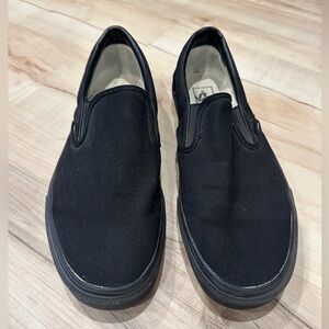 Vans Black Slip-On Men's Shoes US 11